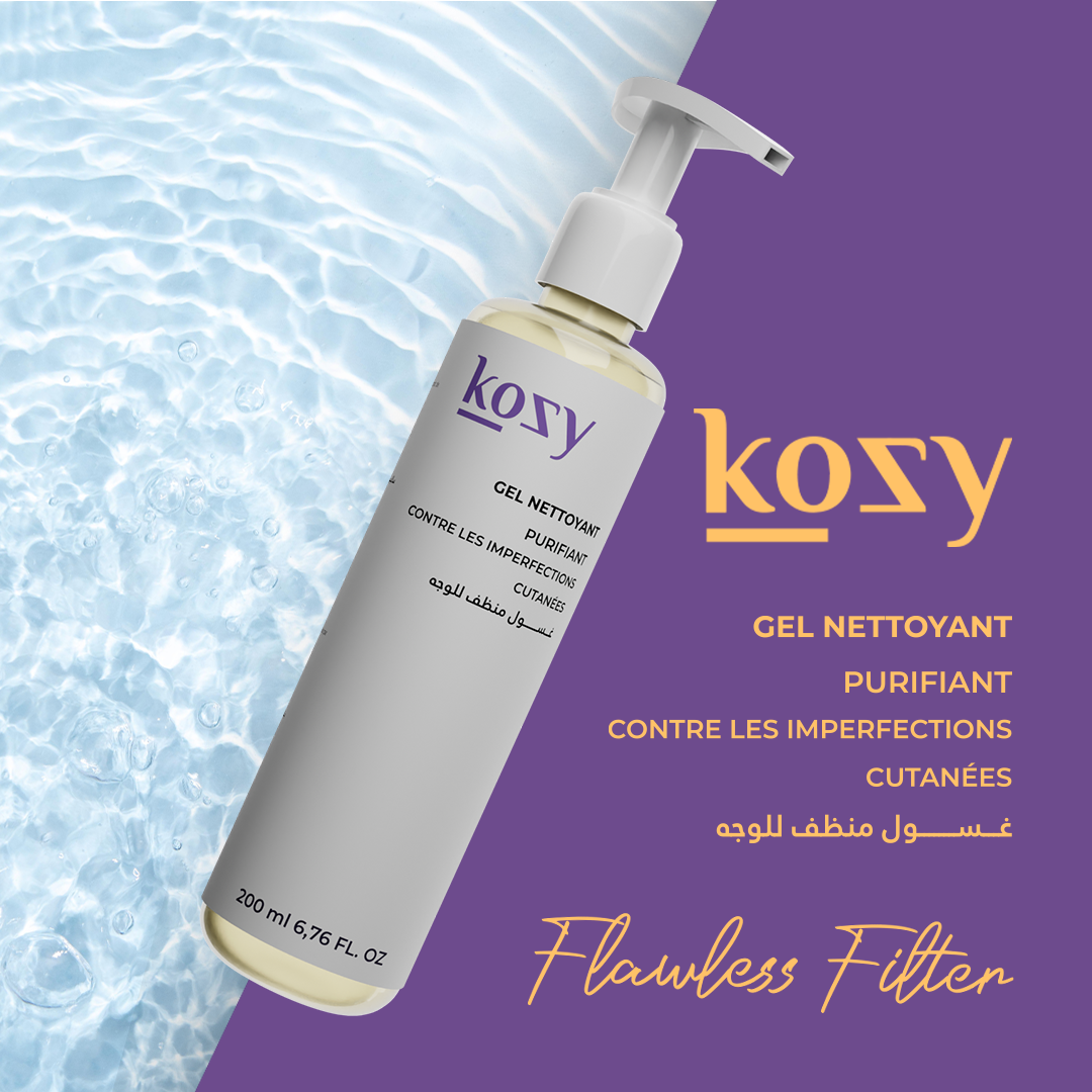 Gel nettoyant visage